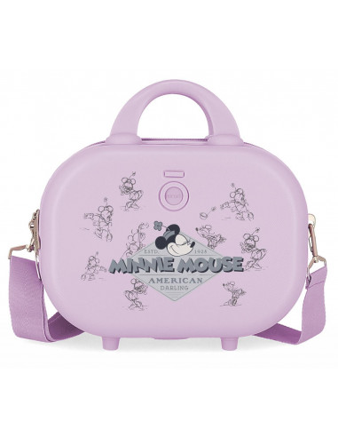 3663923 ADAPT. ABS VANITY CASE   100 - MINNIE HAPPINESS LILA